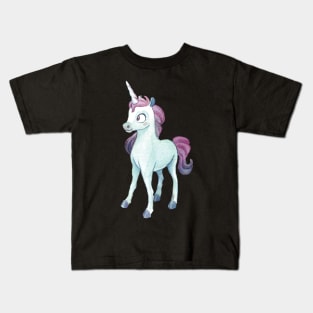 cute unicorn graphic art Kids T-Shirt